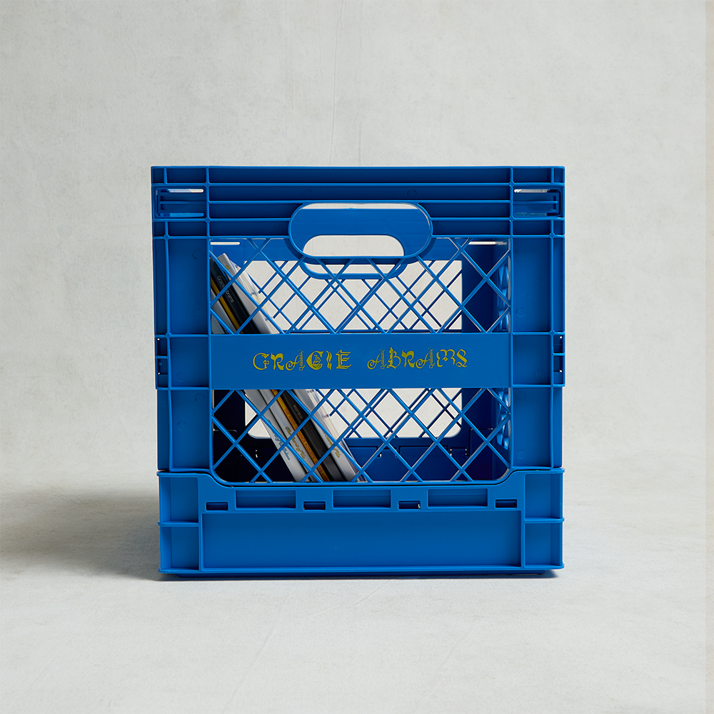 Gracie Abrams Blue Gracie Abrams Vinyl Crate Vinyl Kiste 432353