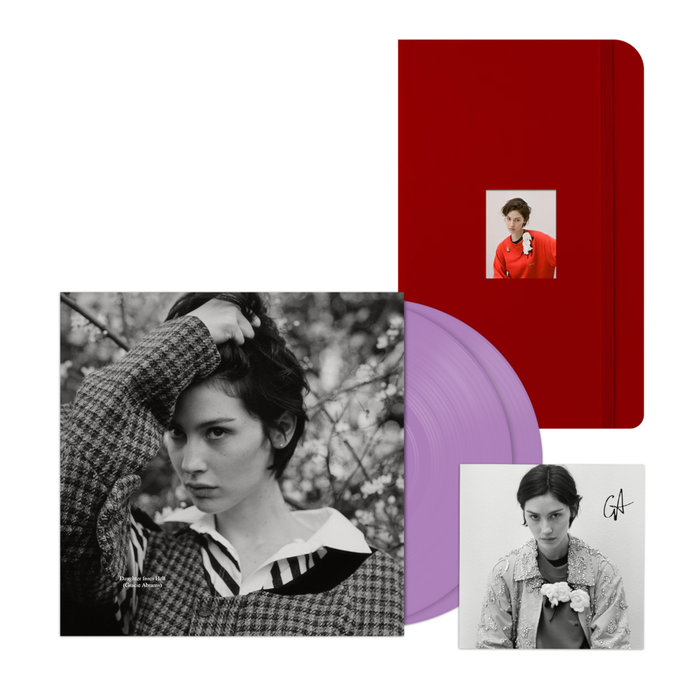 Gracie Abrams Daughter from Hell - Lavender Vinyl (GA Exclusive) + Signed Art Card + Notebook Vinyl 446522