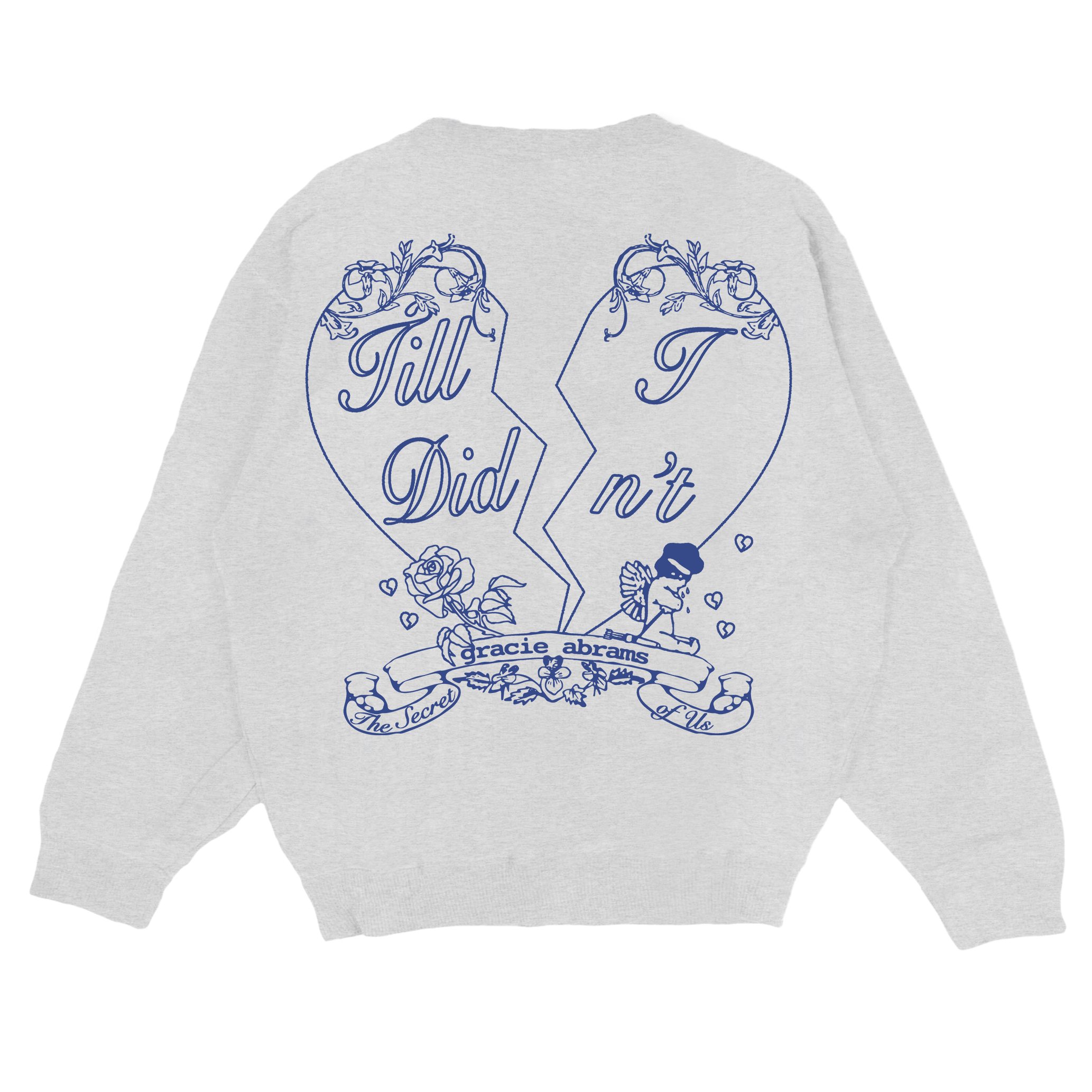 Gracie Abrams Felt Good About You Crewneck Pullover 383954