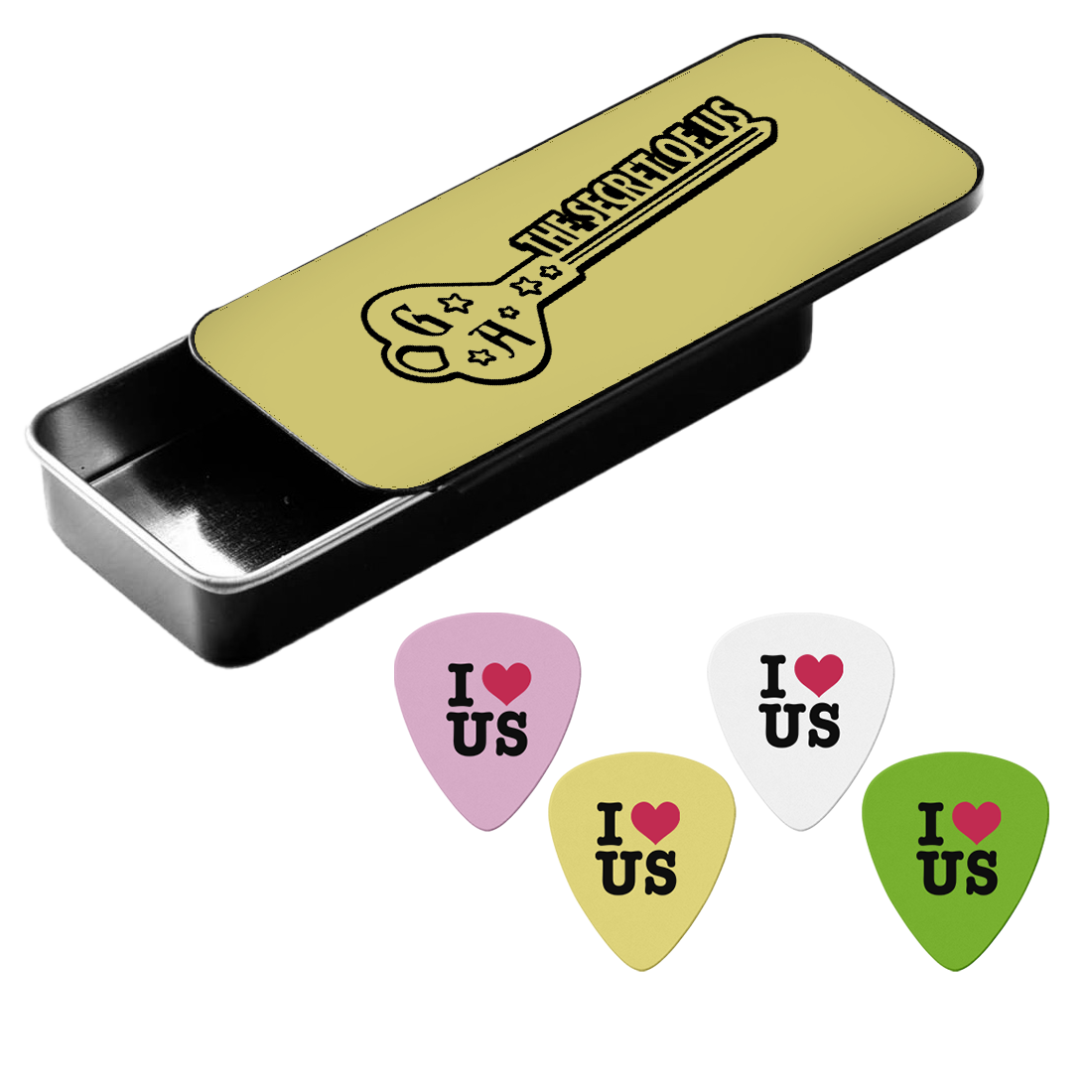Gracie Abrams The Secret of Us Pick Case and Set Plektren Case & Set 416416