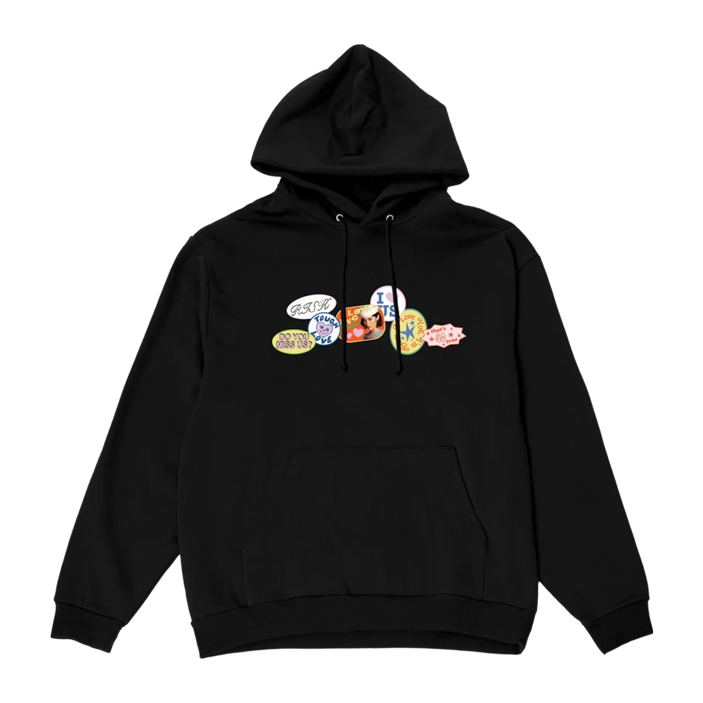 Gracie Abrams The Secret of Us Sticker Design Black Hoodie Hoodie 446442